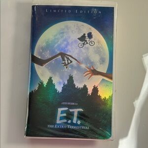 E.T.‎ VHS Tape Movie Limited Edition